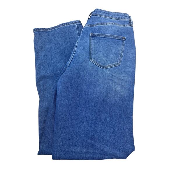 FASHION NOVA Loose/Baggy Jeans/Denim, Size 11, 32 inseam; 8.5 Leg Opening - Picture 4 of 5